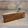 Antique 18th Century Higgs Sash Ovolo Beechwood Moulding Plane - Fair Condition