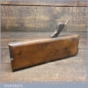 Antique 18th Century Higgs Sash Ovolo Beechwood Moulding Plane - Fair Condition