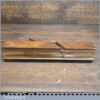 Antique 18th Century Higgs Sash Ovolo Beechwood Moulding Plane - Fair Condition