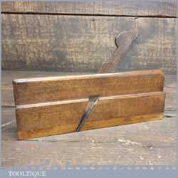 Antique 18th Century Mutter 1766-1811 Side Snipe Beechwood Moulding Plane
