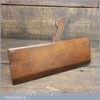 Antique 18th Century Higgs No: 7 Hollow Beechwood Moulding Plane