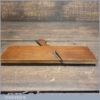 Antique 18th Century Higgs No: 7 Hollow Beechwood Moulding Plane