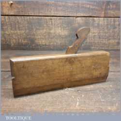 Antique 18th C Gabriel 1770-1795 No: 14 Hollow Beechwood Moulding Plane