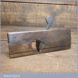 Antique 18th Century Wm. Moss 1775-1800 Round Beechwood Moulding Plane