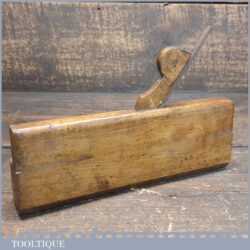 Antique W. Edwards Manchester c.1830 Rounding Beechwood Moulding Plane