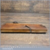 Antique 18th Century John Hazey 1765-1785 Hollow Beechwood Moulding Plane