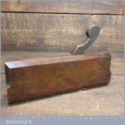 Antique 18th C John Hazey 1766-1771 Hollow 1 ½” Beechwood Moulding Plane