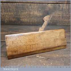 Antique 18th Century Gabriel 1770-1795 No: 3 Hollow Beechwood Moulding Plane