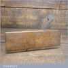 Antique & Unusual Standing 1/8” Cock Bead Beechwood Moulding Plane