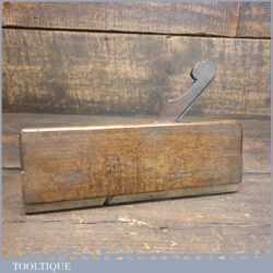 Antique & Unusual Standing 1/8” Cock Bead Beechwood Moulding Plane