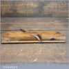 Antique 19th Century Beechwood Spill Plane - Good Condition Ready To Use