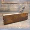 Antique 18th C Thomas Okines 1740-1834 No: 16 Hollow Beechwood Moulding Plane
