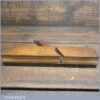 Antique Griffiths Norwich 3/8” Common Ogee Beechwood Moulding Plane