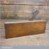 Antique John Moseley & Son 3/16” Side Bead Beechwood Moulding Plane