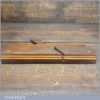 Antique John Moseley & Son 3/16” Side Bead Beechwood Moulding Plane