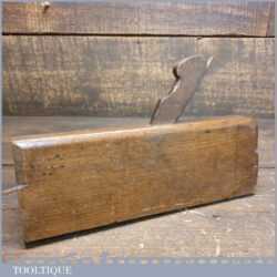Antique John Moseley & Son ¾” Astragal Beechwood Moulding Plane