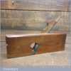 Antique G. P. Preston & Sons 1880-1900 Beechwood Rabbet Plane