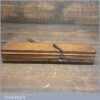 Antique J. L. Carver London 1823-1827 Follow On 3/8” Reed Beechwood Moulding Plane