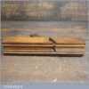 Antique Varvill No: 5 Astragal Beechwood Moulding Plane Boxwood Insert