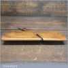 Antique I. Cox No: 6 Round Beechwood Moulding Plane - Good Condition
