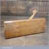 Antique Side Bead Beechwood Moulding Plane With Boxwood Insert