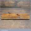 Antique D. Malloch of Perth 3/8” Side Bead Beechwood Moulding Plane