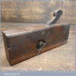 Antique Edward Preston 1 ½” Beechwood Rabbet Plane - Good Condition