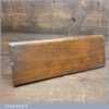 Antique John Moseley c1809-18 1/8” Side Bead Beechwood Moulding Plane