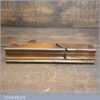 Antique 18th Century John Rogers 1734-1765 Square Ovolo Beechwood Moulding Plane