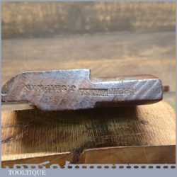 Antique 18th Century Higgs c1785-1827 Right Side Round Beechwood Moulding Plane