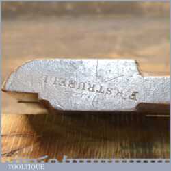 Antique 18th C Higgs 1785-1827 Right Sided Round Beechwood Moulding Plane