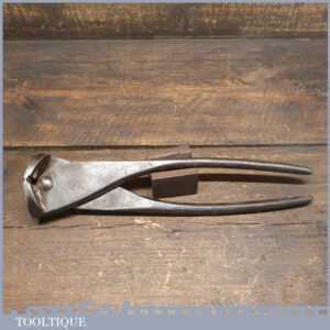 Vintage 2” Heavy Duty End Nippers With 11 ½” Handles - Good Condition