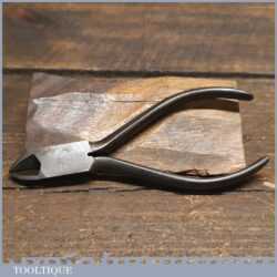 T22518 - Vintage 5” high quality box jointed side cutter pliers in good used condition.