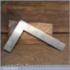Vintage Moore & Wright No: 400 B.S.939 Engineer's Precision Set Square - Good Condition