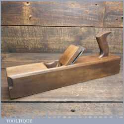 Vintage Marples Carpenter’s 17” Beechwood Jack Plane - Lapped Flat Ready To Use