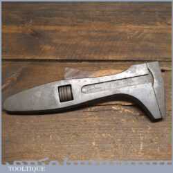 Large Vintage King Dick 9” Automotive Adjustable Spanner Wrench - Good Condition