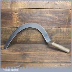 Vintage Reap Hook Or Sickle With Cranked Handle - Ready For Use