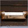Vintage Sheffield Made Beechwood Spokeshave With 3” Cutter - Good Condition