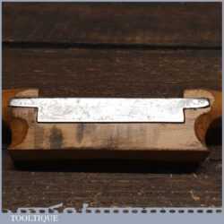 Vintage Sheffield Made Beechwood Spokeshave With 3” Cutter - Good Condition