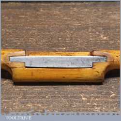 Vintage Boxwood Spokeshave With 2” Cutter - Good Condition Ready To Use