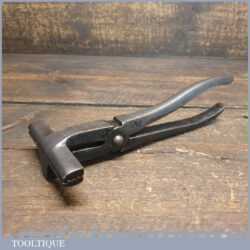 Vintage G. S. Osborne Upholsterers Or Leatherworking Stretching Pliers - Good Condition