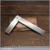 Vintage Moore & Wright Engineer's Precision Set Square 4 ¼” - Good Condition