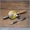 Small Vintage Squire Egg Beater Single Pinion Hand Drill - Good Condition