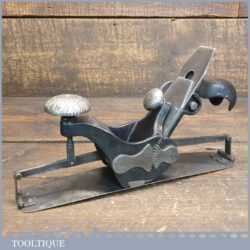 Antique 19th C Stanley Rule & Level Co. USA No: 113 Circular Compass Plane - Fully Refurbished