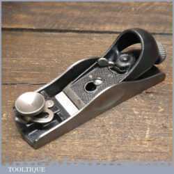 Vintage Stanley No: 60 ½ Low Angle Adjustable Throat Block Plane - Fully Refurbished