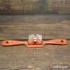 Vintage Record No: A64 Flat Soled Metal Spokeshave - Ready To Use