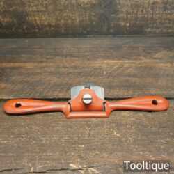 Vintage Record No: A64 Flat Soled Metal Spokeshave - Ready To Use
