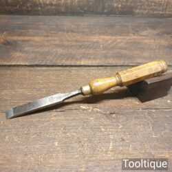Vintage Thomas Turner Encore Carpenter’s 1/2” Firmer Chisel - Sharpened Honed