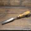 Antique Mitchell & Co Carpenter’s 1 ³⁄₁₆” Gouge Chisel - Sharpened Honed
