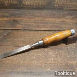 Vintage Carpenter’s 5/8” Heavy Duty Flat Firmer Chisel - Sharpened Honed